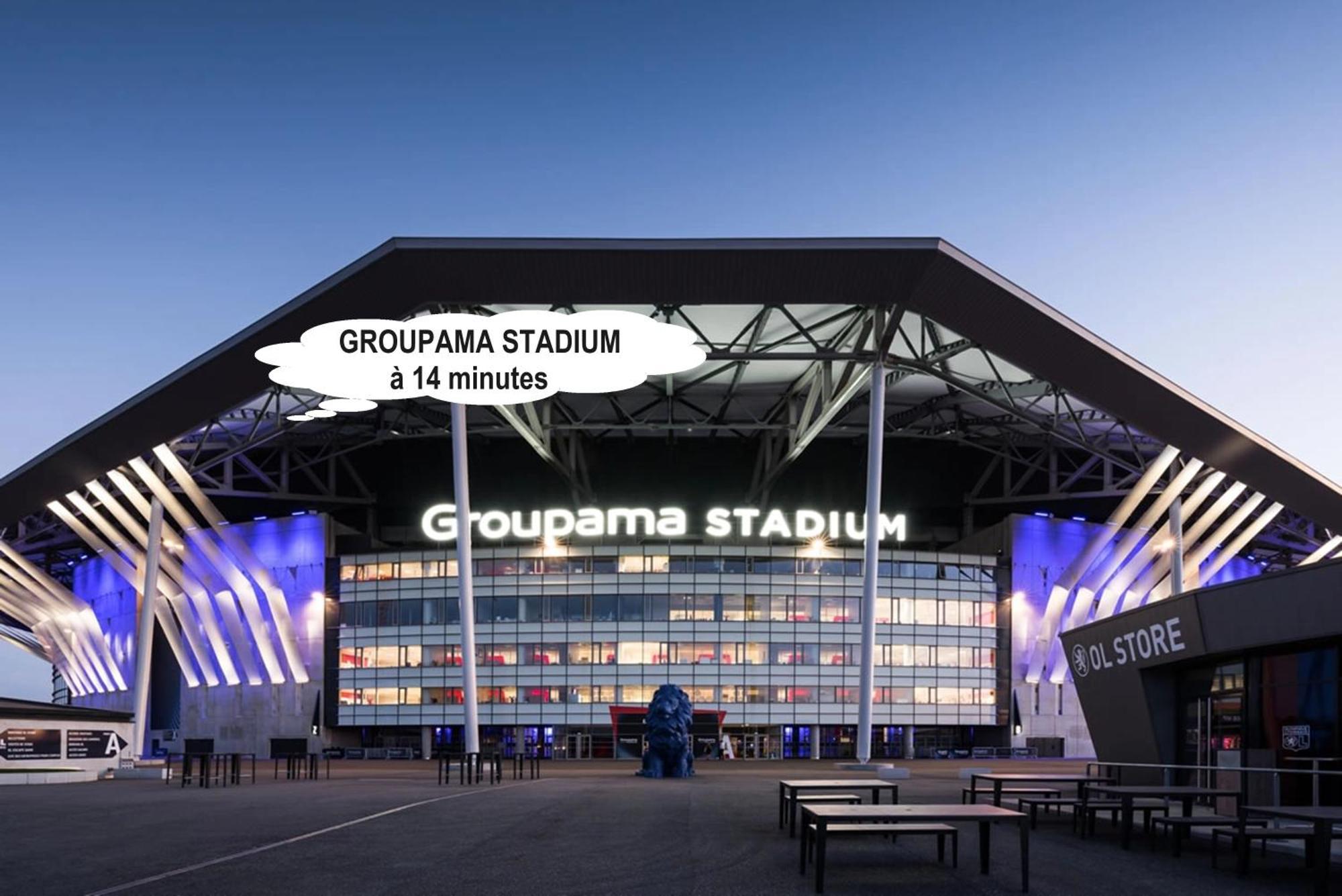 Votre Cocon Parfait A 9 Min D'Eurexpo Et 14 Min Groupama Apartment Saint-Priest  Bagian luar foto